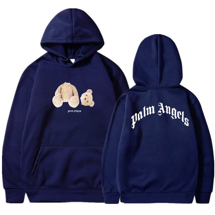 Bear Angels Decapitated Bear Teddy Bear Print Couple Hoodie