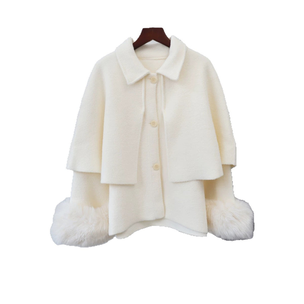 Women's loose collar jacket
