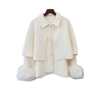 Women's loose collar jacket