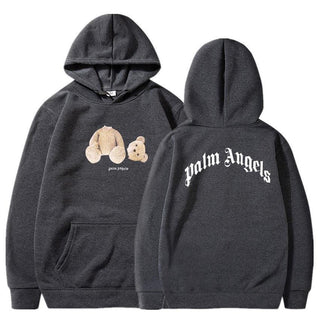 Bear Angels Decapitated Bear Teddy Bear Print Couple Hoodie