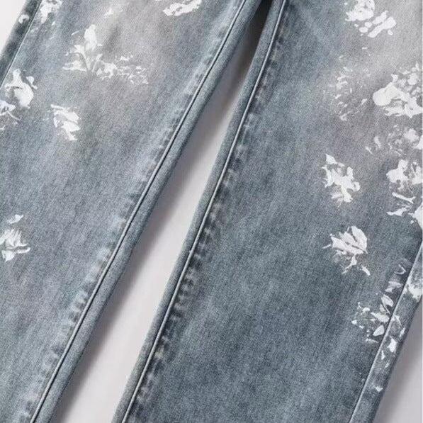 Men's Street Casual Slim Fit Stretch Denim Jeans