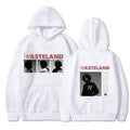 Printed Long Sleeve Hooded Fleece Lined Men Women Sweatshirt