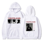 Printed Long Sleeve Hooded Fleece Lined Men Women Sweatshirt