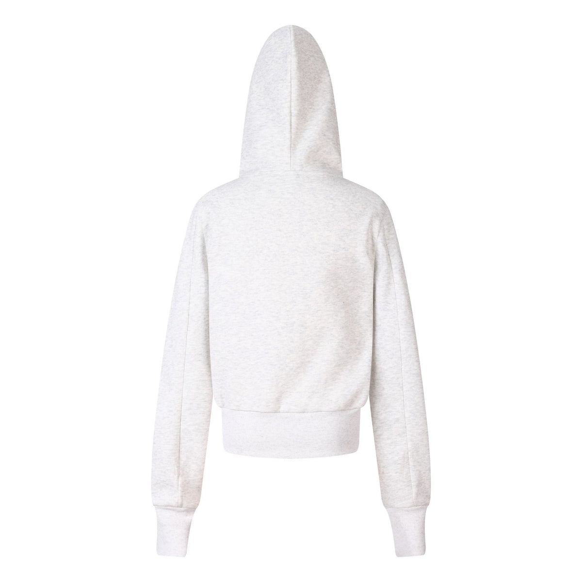 Casual Rhinestone Embellished Zip-Up Hooded Slim Fit Cropped Jacket