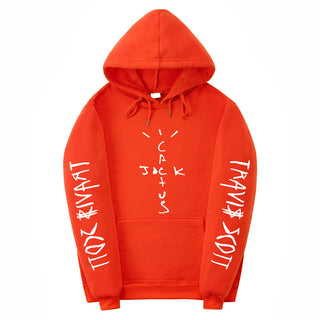 Trendy Fleece Lined Long Sleeve Hooded Unisex Sweatshirt