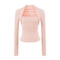 Casual Slim Fit Hooded Long Sleeve Faux Two-Piece Sweatshirt Top with Trendy Pants Set