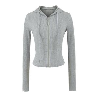 Casual Slim Fit Hooded Long Sleeve Faux Two-Piece Sweatshirt Top with Trendy Pants Set