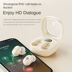 Fone Bluetooth TWS Q38 com Cancelamento de Ruído e Display Digital