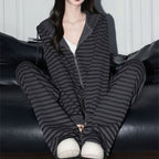 Striped suit for women