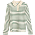 Striped long sleeved women's T-shirt