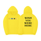 Men's Casual Astroworld Graphic Long Sleeve Hooded Pullover Sweatshirt Fleece Lined