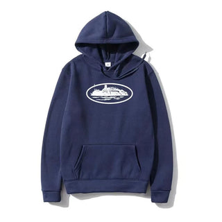 Casual Hooded Long Sleeve Loose Pullover Sweatshirt