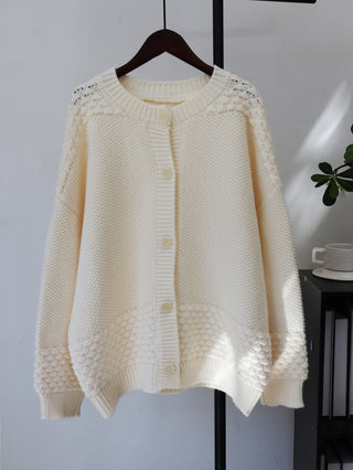 Loose cardigan sweater for women