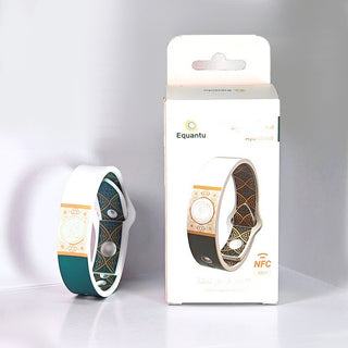 Equantu NB01 New NFC Bracelet Touch to Play on Phone Lightweight and Comfortable Design