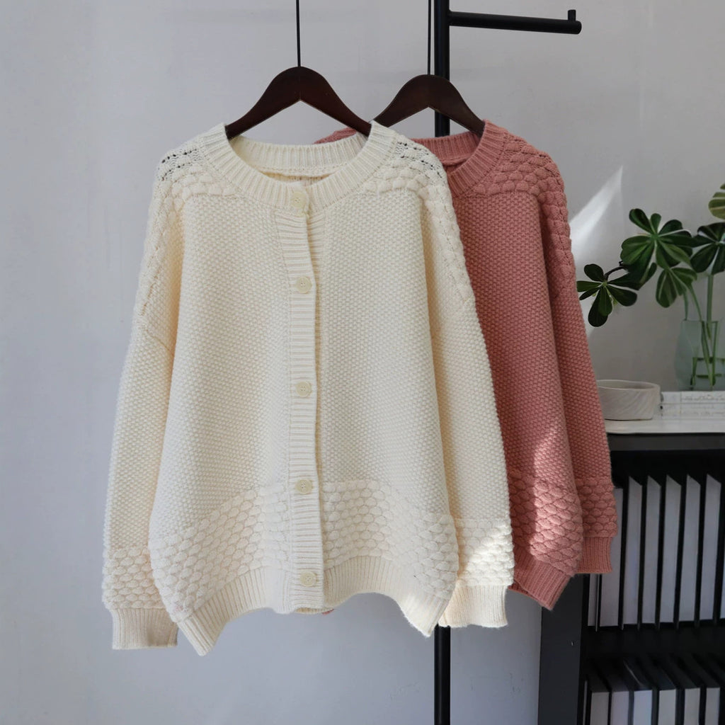 Loose cardigan sweater for women