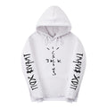 Trendy Fleece Lined Long Sleeve Hooded Unisex Sweatshirt