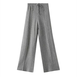 Calça Pantalona Feminina Cintura Alta