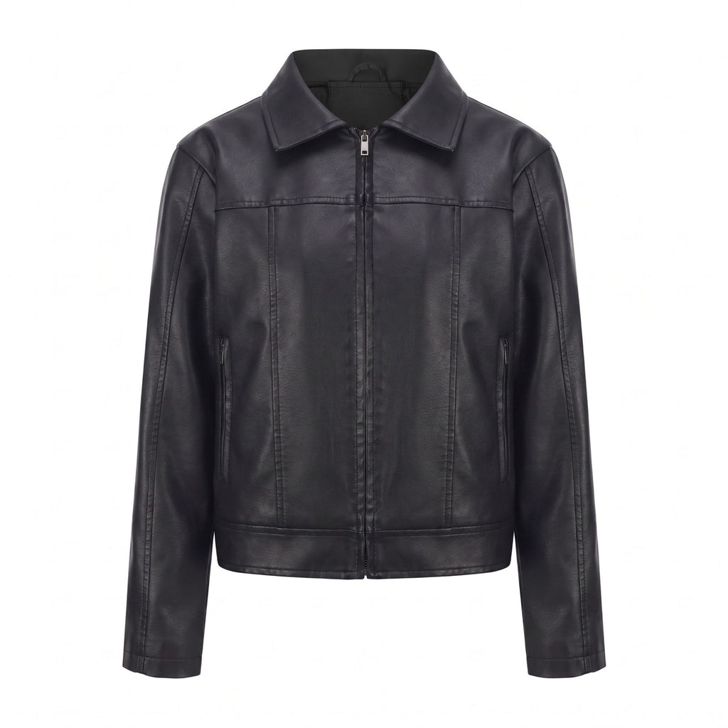 Zipper lapel jacket for Women