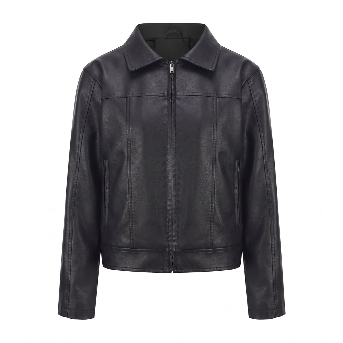Zipper lapel jacket for Women