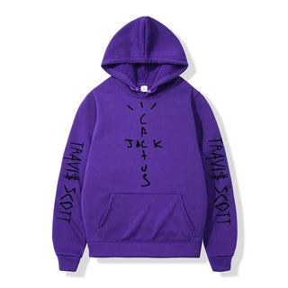 Trendy Fleece Lined Long Sleeve Hooded Unisex Sweatshirt