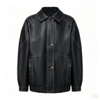 Collar long sleeved jacket