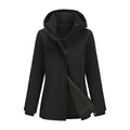 Detachable hat with multiple pockets and fleece jacket for women