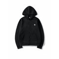 Men's Zip-Up Hoodie Long Sleeve Fleece Jacket Loose Fit Plus Size
