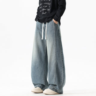 High Street Design Wide Leg Jeans for Men