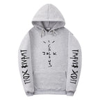 Trendy Fleece Lined Long Sleeve Hooded Unisex Sweatshirt