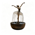 Caixa de Som Bluetooth Fonte Decorativa Ballerina Waterfall