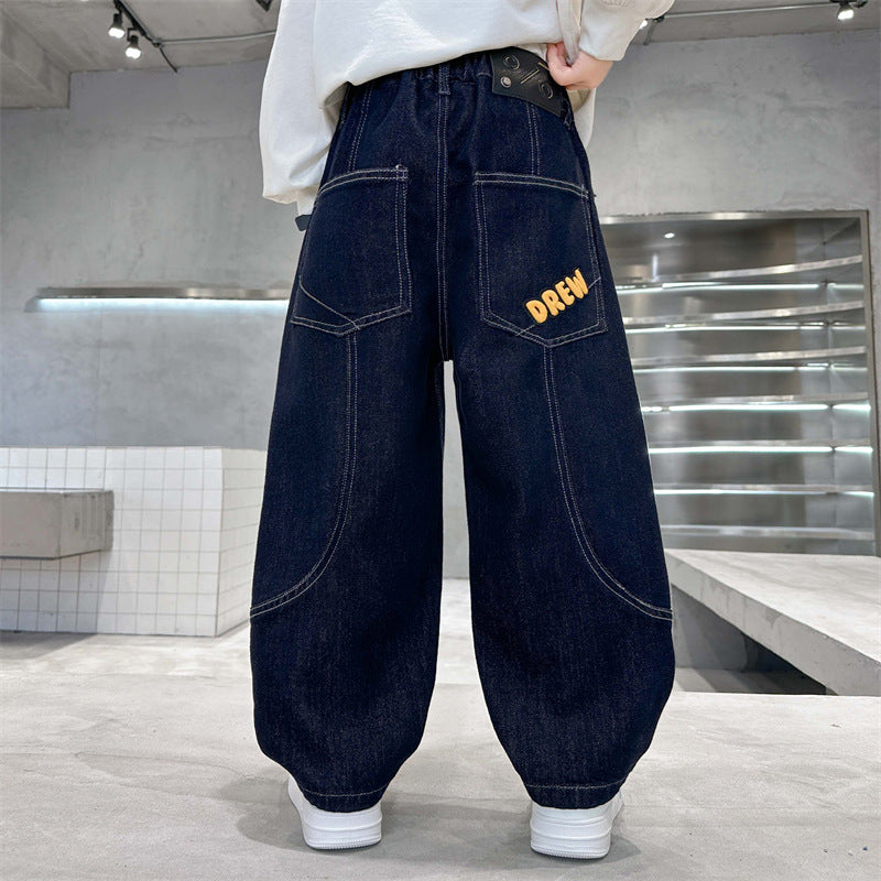 Boys Casual Denim Pants Spring Autumn