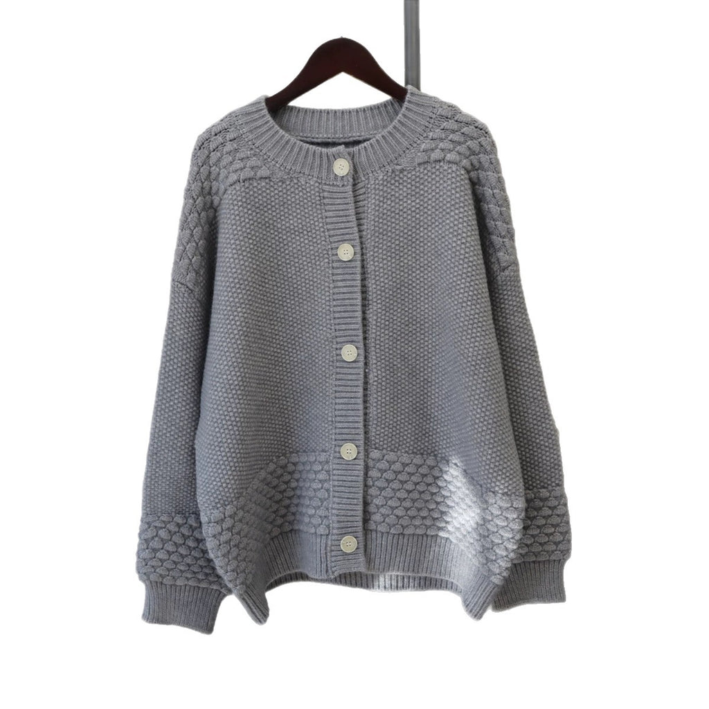 Loose cardigan sweater for women