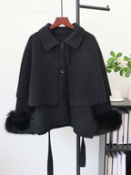 Women's loose collar jacket