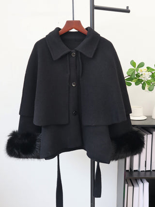 Women's loose collar jacket