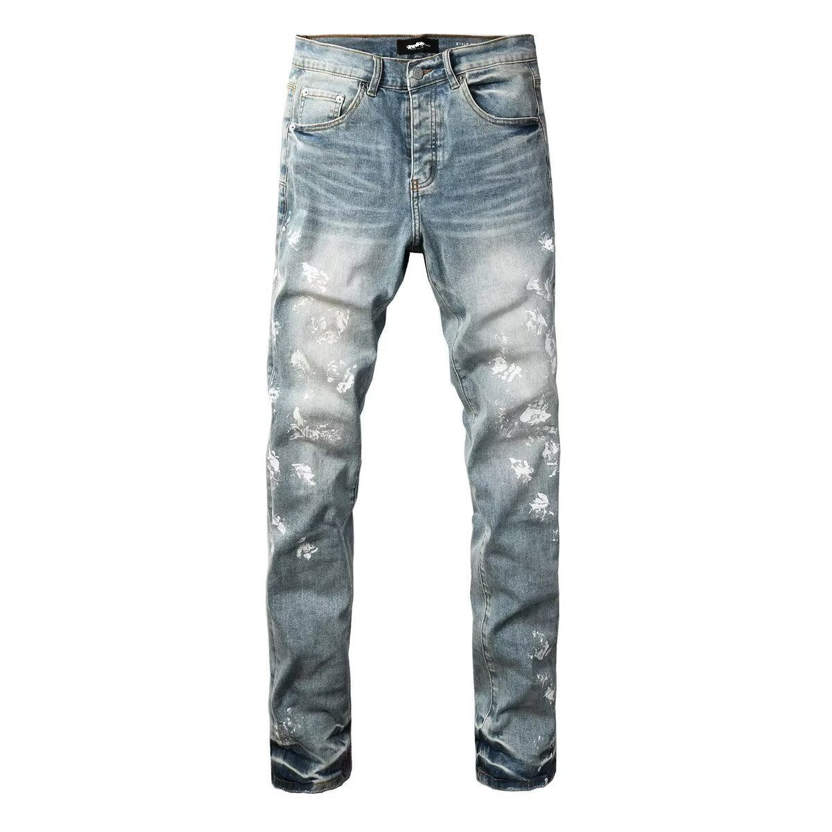 Men's Street Casual Slim Fit Stretch Denim Jeans