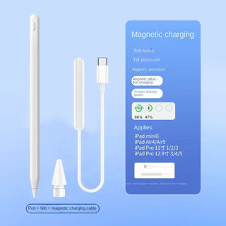 Caneta Capacitiva Magnética para iPad com Recarga sem Fio — 3ª Geração