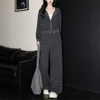 Striped suit for women