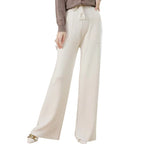 Calça Reta Feminina Cintura Elástica