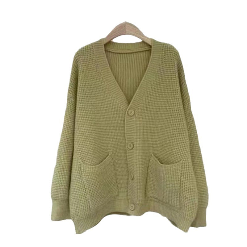 Casaco Cardigan Oversized Feminino com Bolsos