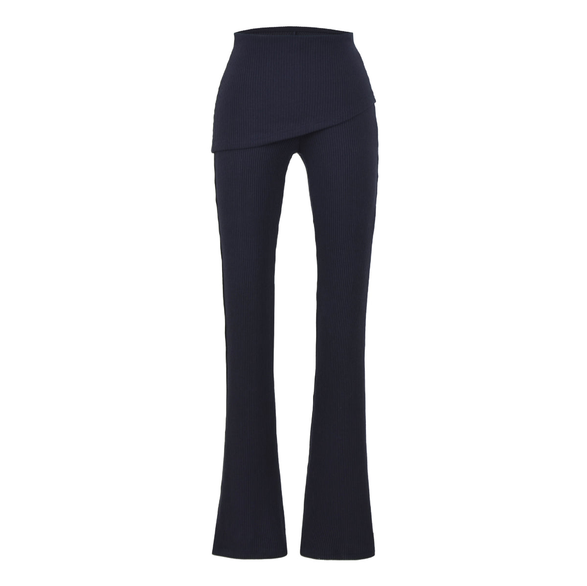 Casual Slim Fit Hooded Long Sleeve Faux Two-Piece Sweatshirt Top with Trendy Pants Set