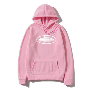 Casual Hooded Long Sleeve Loose Pullover Sweatshirt