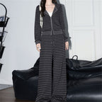 Striped suit for women