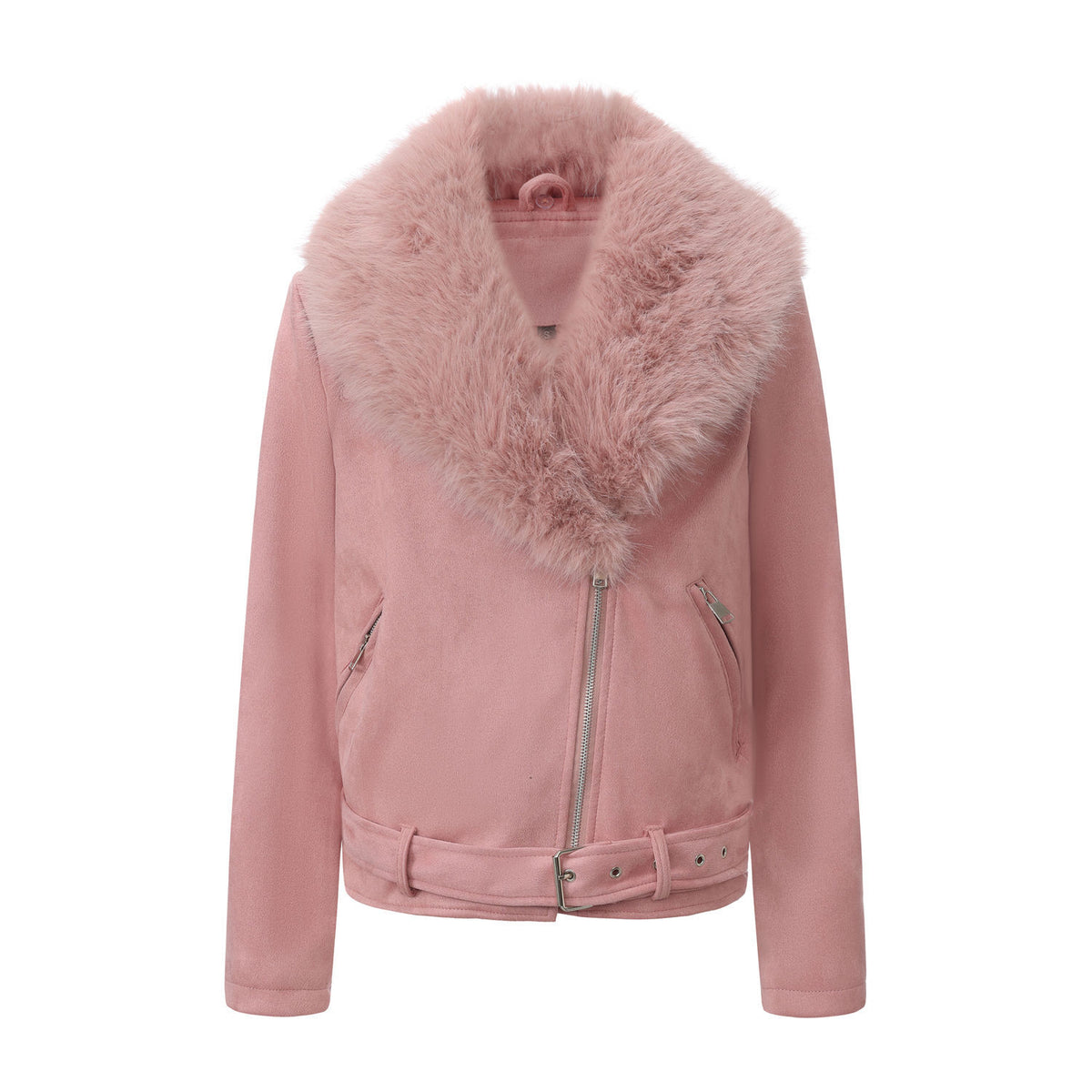 Detachable hooded long sleeved jacket