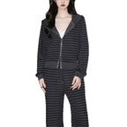Striped suit for women