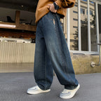 Casual Boys Spring Autumn Straight Leg Loose Fit Denim Jeans