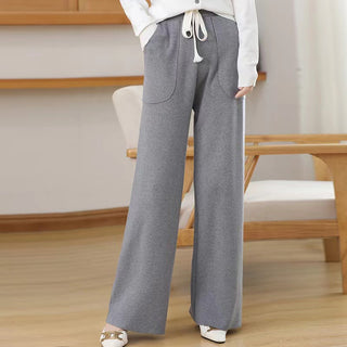 Calça Reta Feminina Cintura Elástica