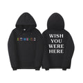 Men's Casual Astroworld Graphic Long Sleeve Hooded Pullover Sweatshirt Fleece Lined
