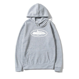 Casual Hooded Long Sleeve Loose Pullover Sweatshirt