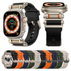 Applicable Apple Watch Band Samsung Ultra Band Carbon Fiber Silicone Band Steel Destiny Gear