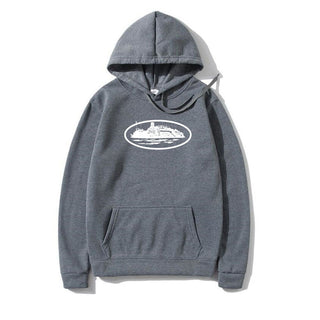 Casual Hooded Long Sleeve Loose Pullover Sweatshirt